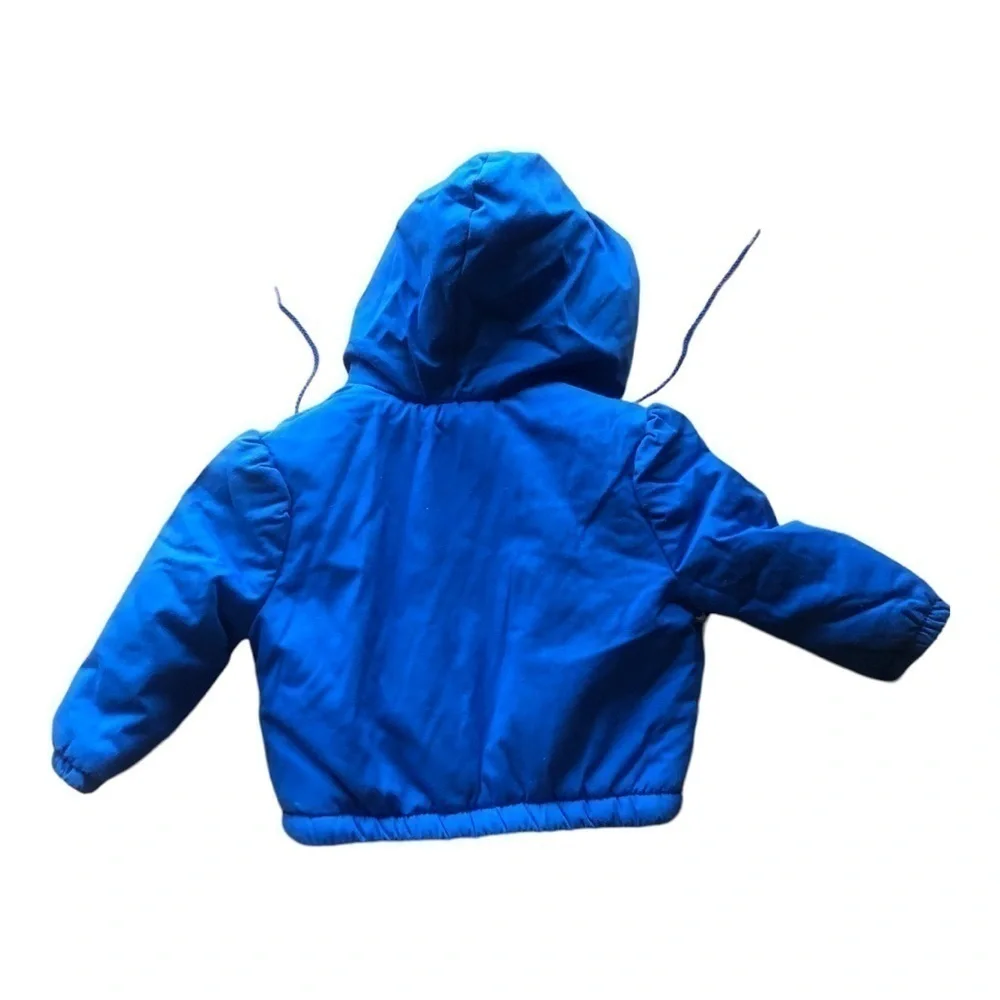 Vintage Bleu Coat for Girl Size 18 M in Excellent Used Condition